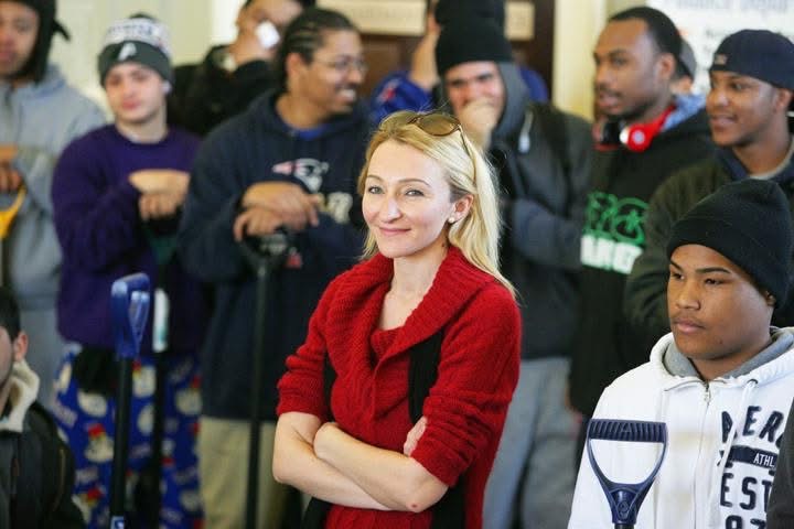 Inside Waterbury City Hall, February 2013
